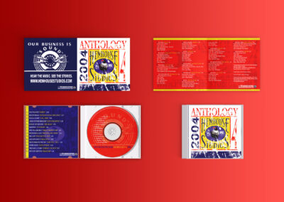 Hen House Studios, Anthology 4, CD design by Jen Baers