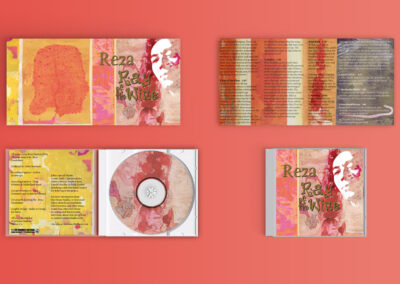 Reza, Ray of the Wine, Hen House Studios, CD design by Jen Baers