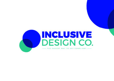 Inclusive Design Co., logo design by Jen Baers, Rzn8 Media