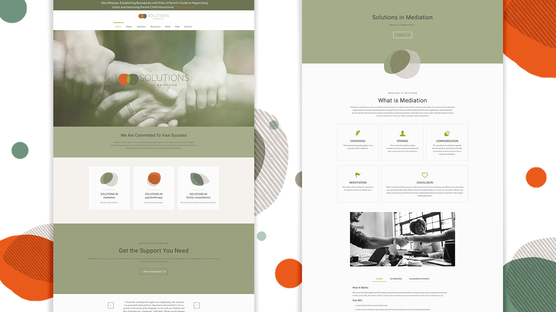 Kristy Miller, Solutions in Parenting, website