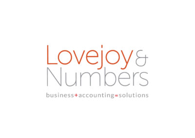 Lovejoy & Numbers, logo design by Jen Baers, Rzn8 Media