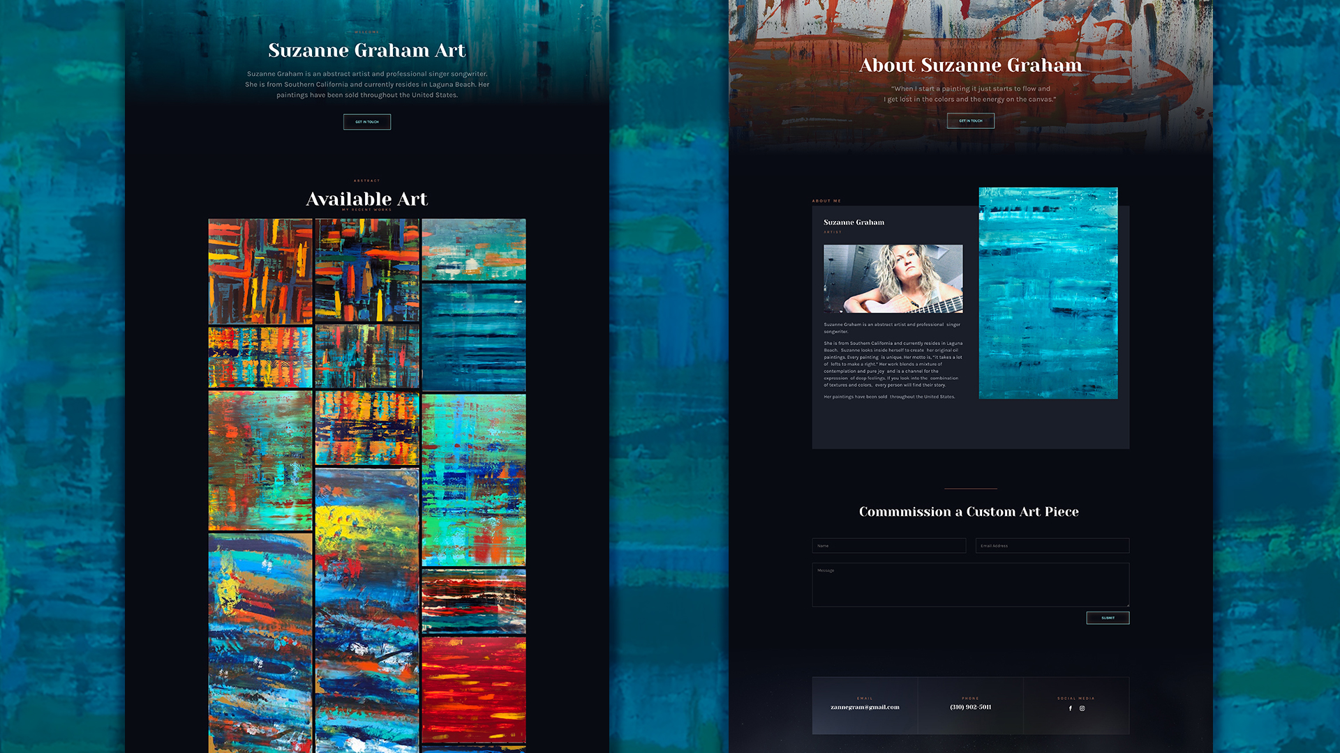 Suzanne Graham Artist Website