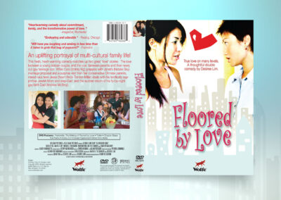 Floored by love, dvd sleeve design by Jen Baers