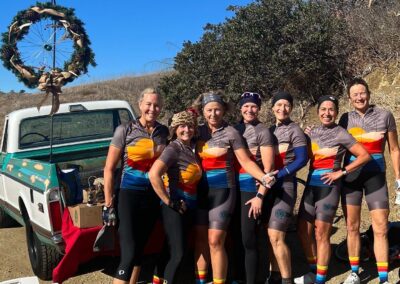 Hot Mess, cycling group, social media post