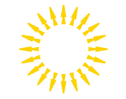 Rising Sun Flag - Vector graphics